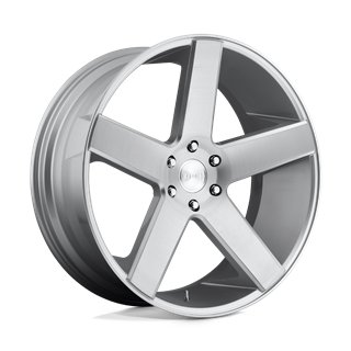 DUB Wheels | S218 BALLER 22x9.5 ET30 - GLOSS SILVER BRUSHED