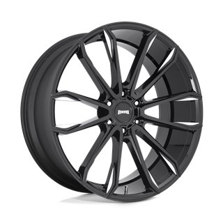 DUB Wheels | S252 CLOUT 24x10.0 ET30 - GLOSS BLACK MILLED