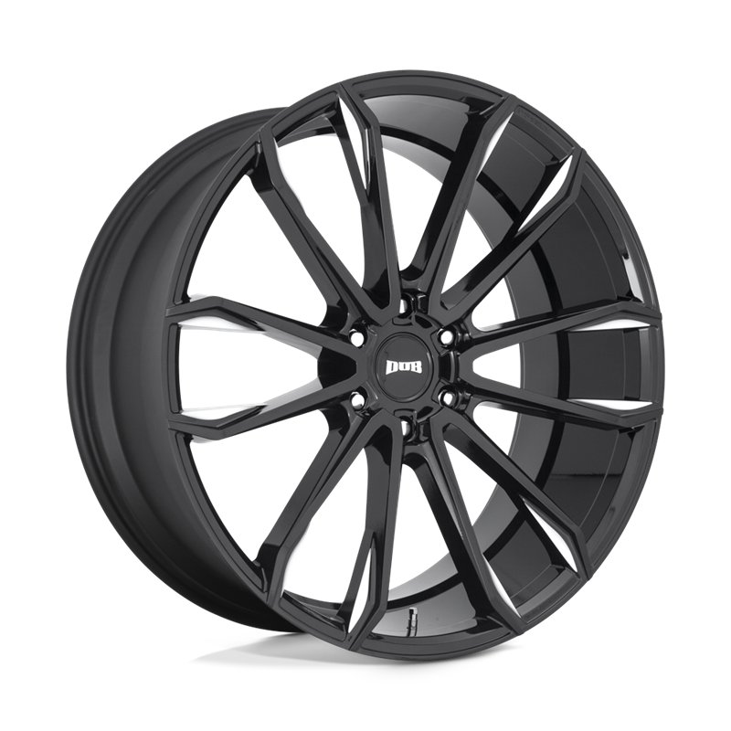 DUB Wheels | S252 CLOUT 24x10.0 ET30 - GLOSS BLACK MILLED