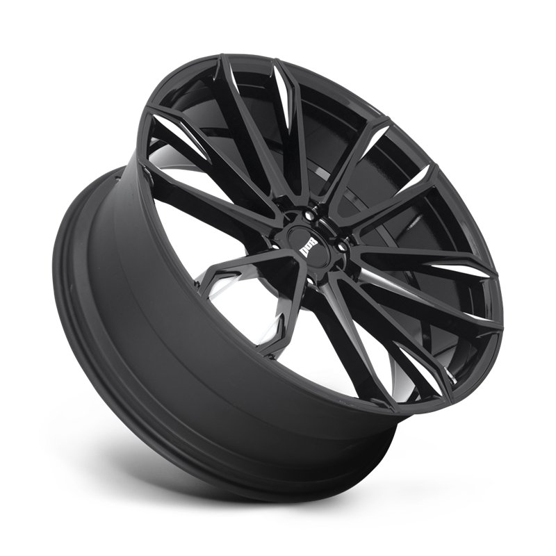 DUB Wheels | S252 CLOUT 24x10.0 ET30 - GLOSS BLACK MILLED