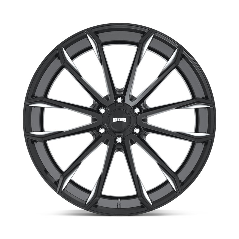 DUB Wheels | S252 CLOUT 24x10.0 ET30 - GLOSS BLACK MILLED