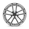 DUB Wheels | S255 FLEX 22x9.5 ET25 - GLOSS BLACK MILLED