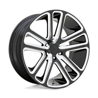 DUB Wheels | S255 FLEX 24x10.0 ET30 - GLOSS BLACK MILLED