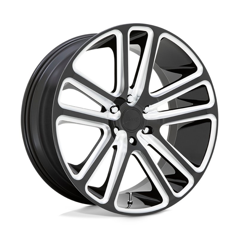 DUB Wheels | S255 FLEX 24x10.0 ET30 - GLOSS BLACK MILLED