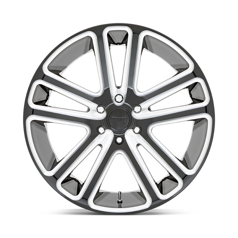 DUB Wheels | S255 FLEX 24x10.0 ET30 - GLOSS BLACK MILLED