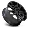 DUB Wheels | S256 FLEX 22x9.5 ET25 - GLOSS BLACK