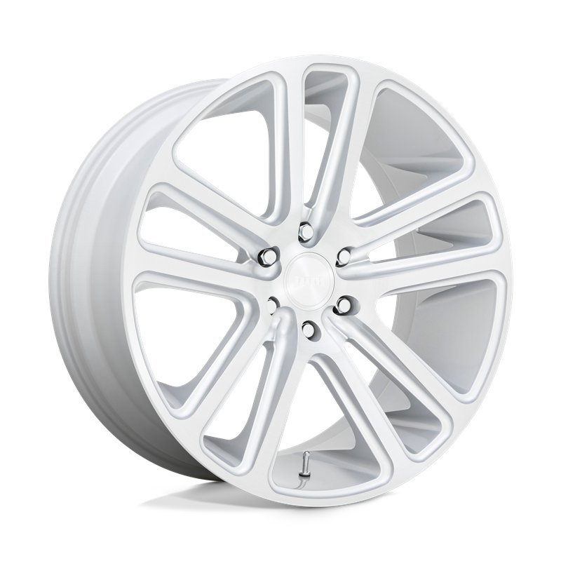 DUB Wheels | S257 FLEX 24x10.0 ET30 - GLOSS SILVER BRUSHED FACE