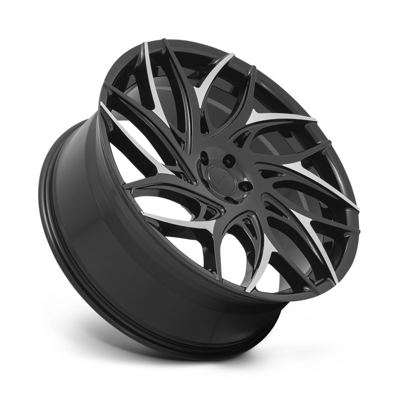 DUB Wheels | S259 G.O.A.T. 26x10.0 ET10 - GLOSS BLACK W/ MACHINED SPOKES