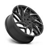 DUB Wheels | S259 G.O.A.T. 26x10.0 ET10 - GLOSS BLACK W/ MACHINED SPOKES