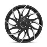 DUB Wheels | S259 G.O.A.T. 26x10.0 ET10 - GLOSS BLACK W/ MACHINED SPOKES