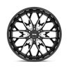 DUB Wheels | S263 OG 22x9.5 ET25 - GLOSS BLACK MILLED