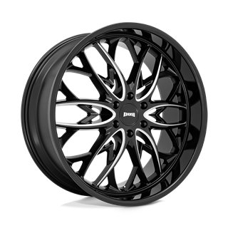 DUB Wheels | S263 OG 24x10.0 ET30 - GLOSS BLACK MILLED