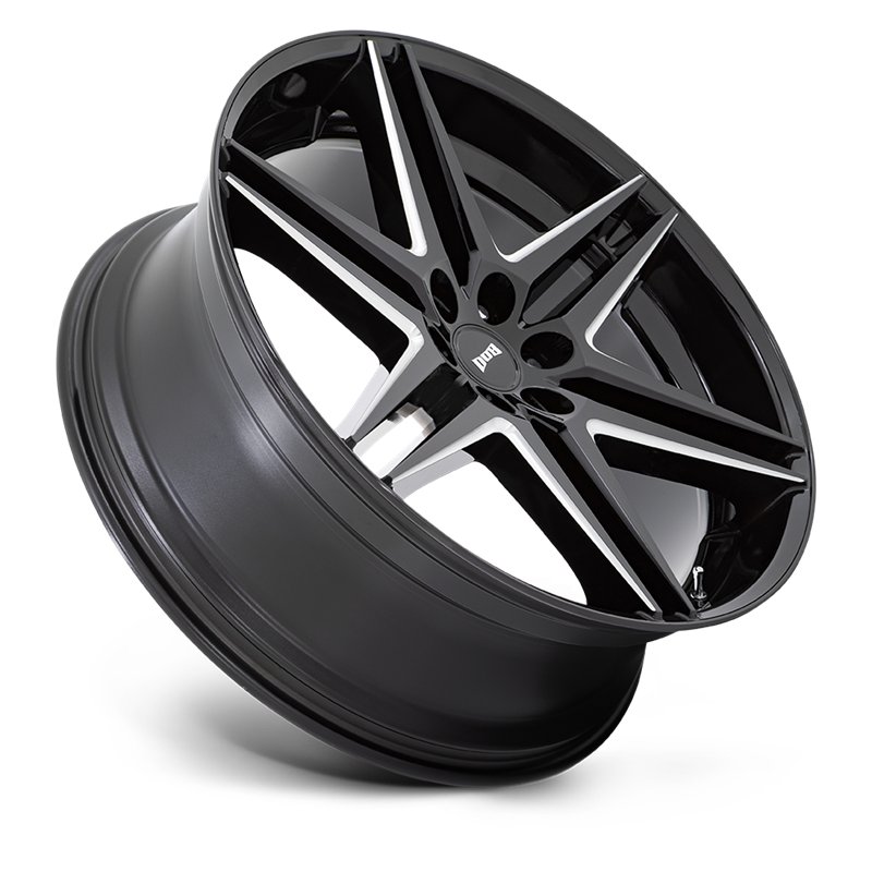 DUB Wheels | S267 DIRTY DOG 26x10.0 ET25 - GLOSSY BLACK MILLED