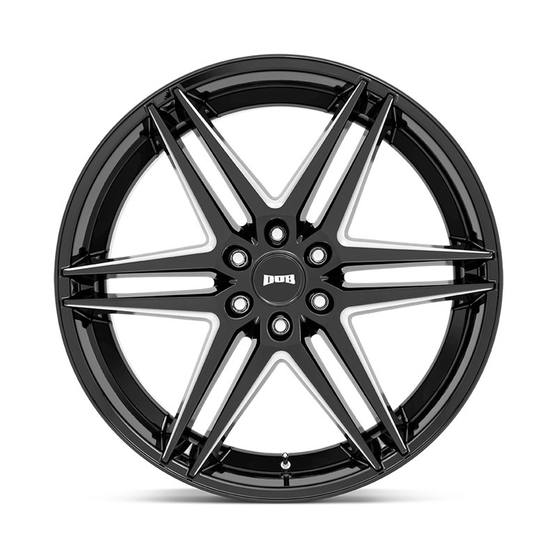 DUB Wheels | S267 DIRTY DOG 26x10.0 ET30 - GLOSSY BLACK MILLED
