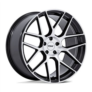 TSW | TW002 LASARTHE 20x9.0 ET20 - GLOSS BLACK MACHINED