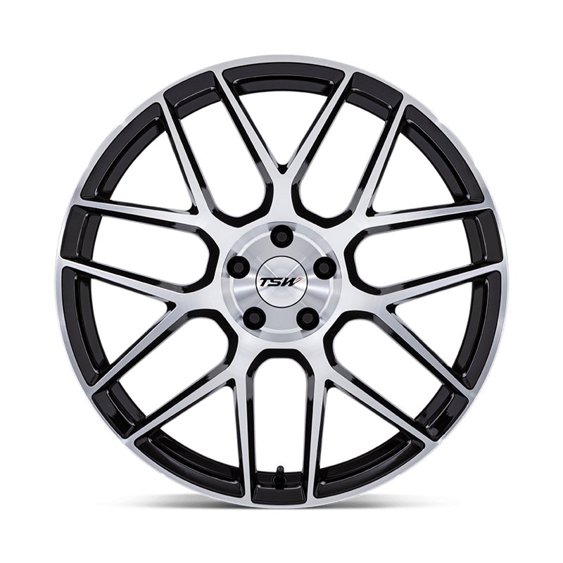 TSW | TW002 LASARTHE 20x9.0 ET27 - GLOSS BLACK MACHINED