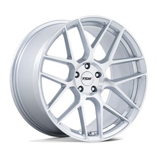 TSW | TW002 LASARTHE 18x9.5 ET40 - GLOSS SILVER MACHINED