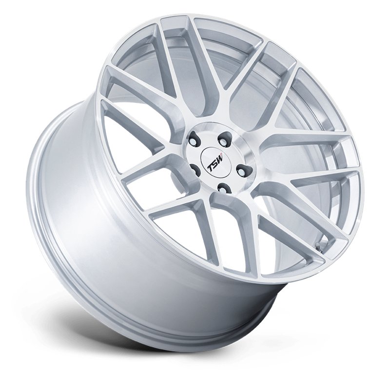 TSW | TW002 LASARTHE 18x9.5 ET40 - GLOSS SILVER MACHINED