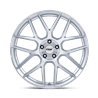 TSW | TW002 LASARTHE 18x9.5 ET40 - GLOSS SILVER MACHINED