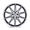 TSW | TW004 CANARD 19x10.5 ET35 - GLOSS BLACK W/ MACHINED FACE