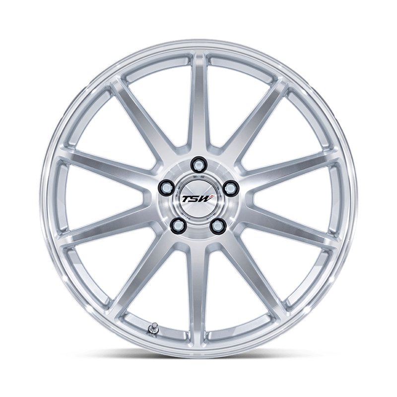 TSW | TW004 CANARD 20x10.5 ET40 - GLOSS SILVER W/ MACHINED FACE