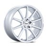 TSW | TW004 CANARD 20x10.5 ET38 - GLOSS SILVER W/ MACHINED FACE