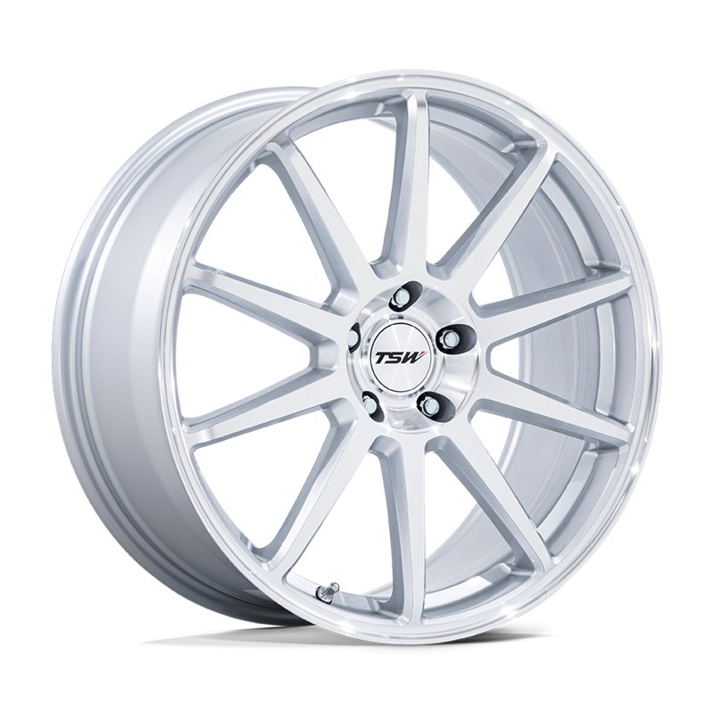 TSW | TW004 CANARD 20x9.0 ET20 - GLOSS SILVER W/ MACHINED FACE