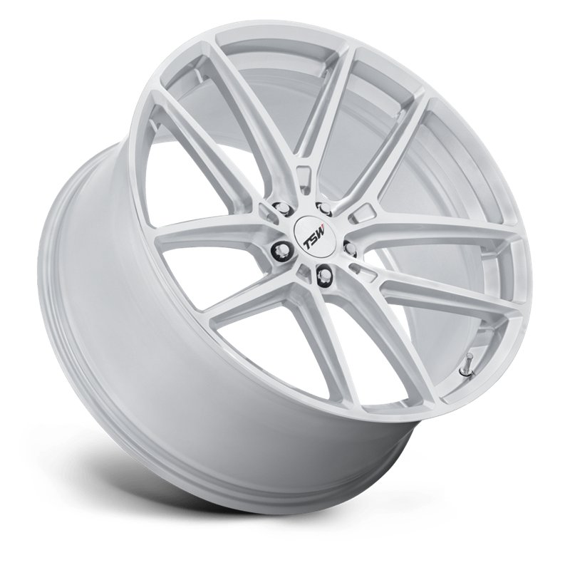 TSW | TW006 IMOLA 22x9.0 ET38 - GLOSS SILVER W/ MACHINED FACE