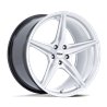 TSW | TW007 ESPRIT 18x8.5 ET42 - HYPER SILVER W/ MACHINED FACE