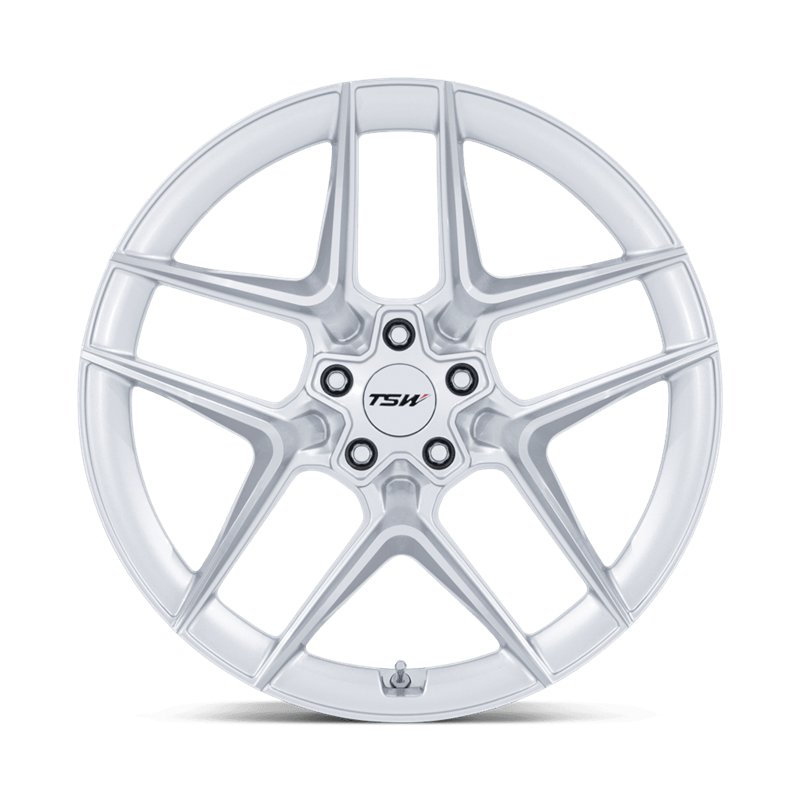 TSW | TW008 SLIPSTREAM 19x8.5 ET35 - GLOSS SILVER W/ MACHINED FACE