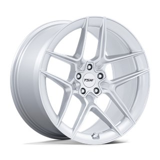 TSW | TW008 SLIPSTREAM 19x9.5 ET25 - GLOSS SILVER W/ MACHINED FACE