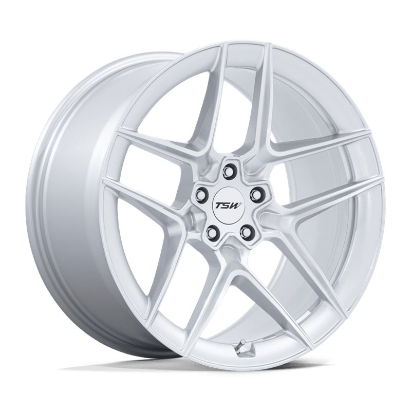 TSW | TW008 SLIPSTREAM 20x10.5 ET38 - GLOSS SILVER W/ MACHINED FACE