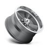 US Mag | U102 STANDARD 18x8.0 ET1 - MATTE GUN METAL