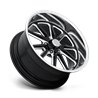 US Mag | U117 RAMBLER 20x9.5 ET1 - GLOSS BLACK MILLED