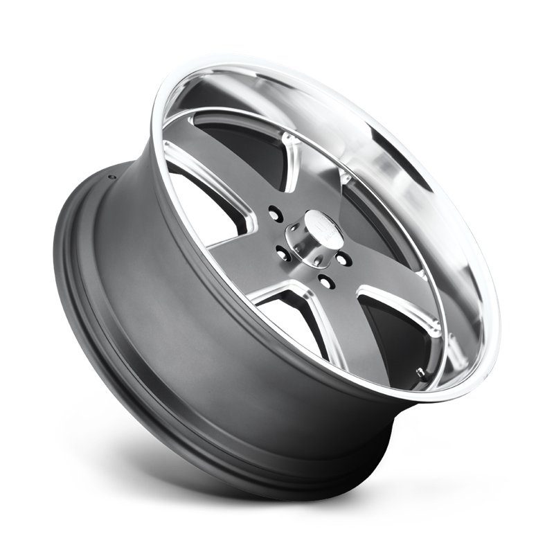 US Mag | U118 HUSTLER 20x9.5 ET1 - MATTE GUN METAL