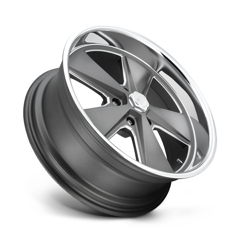 US Mag | U120 ROADSTER 20x8.0 ET1 - MATTE GUN METAL MACHINED
