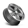 US Mag | U120 ROADSTER 20x8.0 ET1 - MATTE GUN METAL MACHINED