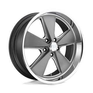 US Mag | U120 ROADSTER 20x9.0 ET18 - MATTE GUN METAL MACHINED