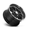 US Mag | U121 RAMBLER 17x7.0 ET1 - GLOSS BLACK