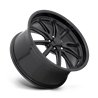 US Mag | U123 RAMBLER 20x10.0 ET35 - GLOSS BLACK MATTE BLACK