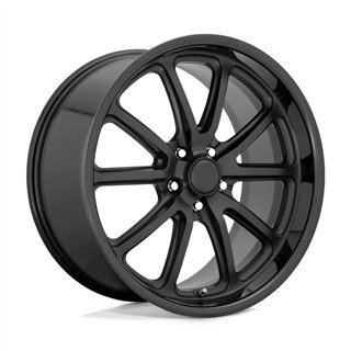 US Mag | U123 RAMBLER 20x8.0 ET1 - GLOSS BLACK MATTE BLACK