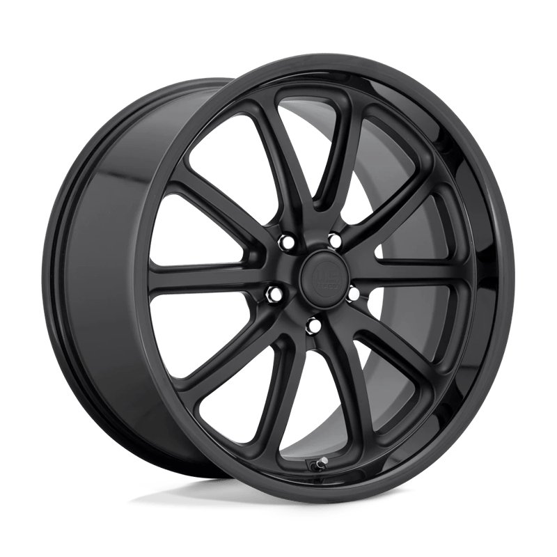 US Mag | U123 RAMBLER 20x8.0 ET1 - GLOSS BLACK MATTE BLACK