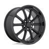 US Mag | U123 RAMBLER 20x8.5 ET15 - GLOSS BLACK MATTE BLACK