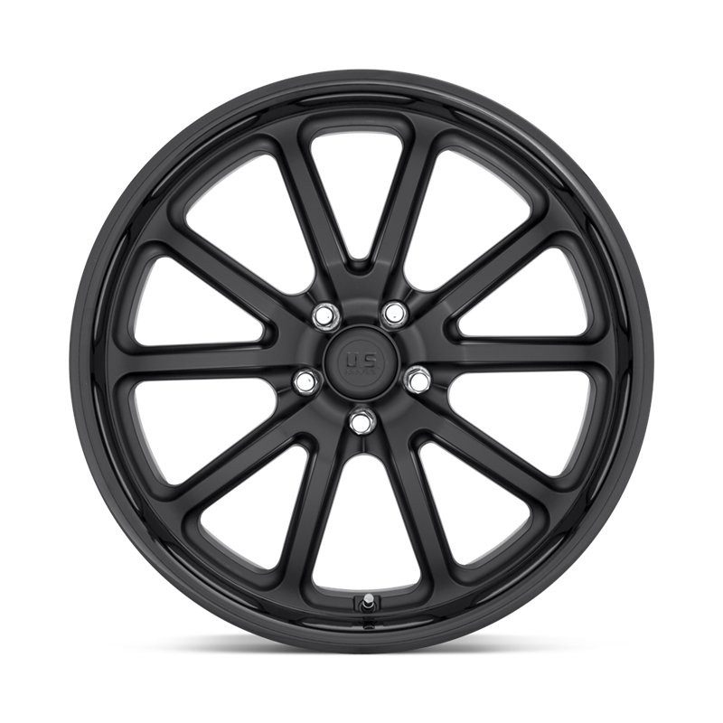US Mag | U123 RAMBLER 20x8.5 ET15 - GLOSS BLACK MATTE BLACK