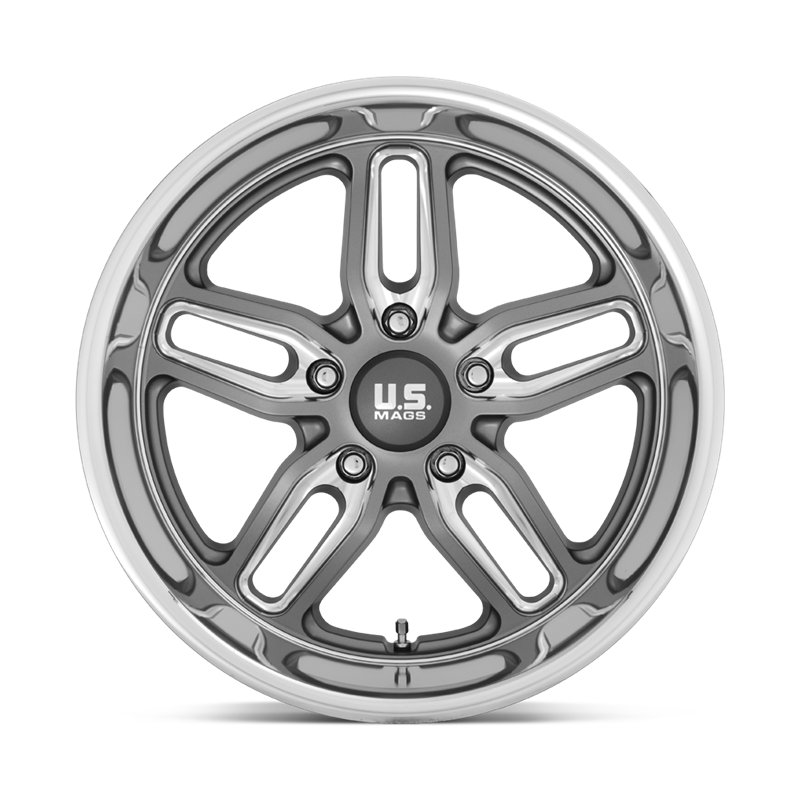 US Mag | U129 CTEN 22x10.5 ET1 - MATTE GUN METAL MILLED
