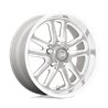 US Mag | U130 BULLET 17x7.0 ET1 - TEXTURED GUN METAL W/ MILLED EDGES