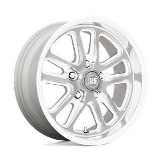 US Mag | U130 BULLET 17x8.0 ET1 - TEXTURED GUN METAL W/ MILLED EDGES