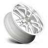 US Mag | U130 BULLET 17x8.0 ET1 - TEXTURED GUN METAL W/ MILLED EDGES
