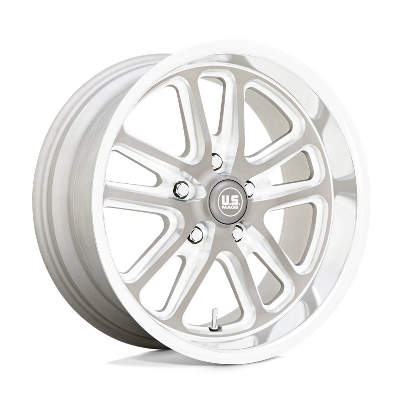 US Mag | U130 BULLET 18x8.0 ET1 - TEXTURED GUN METAL W/ MILLED EDGES