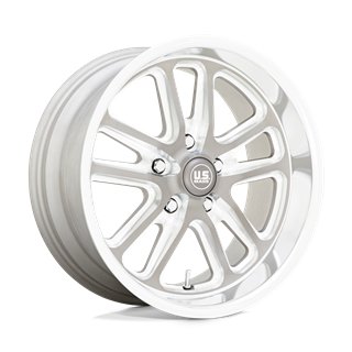 US Mag | U130 BULLET 18x9.5 ET1 - TEXTURED GUN METAL W/ MILLED EDGES